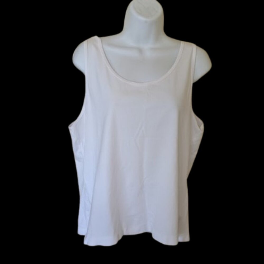 White Tank Top Size XL